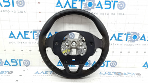 Ford Edge 19-24 black rubber steering wheel, ready for cleaning