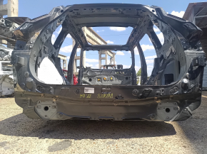 Mitsubishi Outlander 22-25 rear panel on the body, graphite