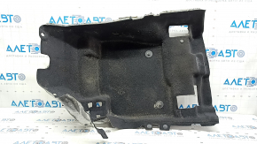 Front left floor covering for Ford Edge 19-24, black, for cleaning