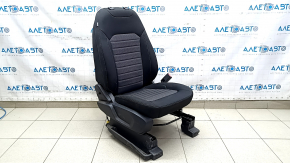 Ford Edge 15-24 passenger seat without airbag, manual, black cloth
