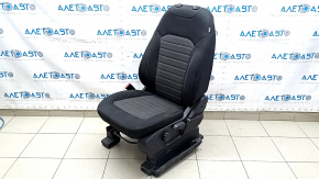 Ford Edge 19-24 driver's seat without airbag, manual, black cloth