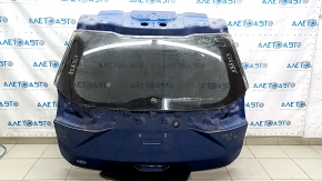 Naked tailgate with glass for Ford Edge 19-24 blue B3, without trim.