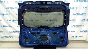 Naked tailgate with glass for Ford Edge 19-24 blue B3, without trim.