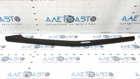 Right front panel inserts for an Audi Q5 80A 18-24, dark brown wood, quattro, broken fasteners, scratches