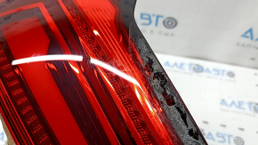 Right headlight Audi Q5 80A 21-24 LED without animation, worn