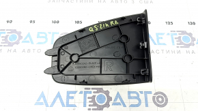 Right tailgate trim plug for Audi Q5 80A 18-24 black
