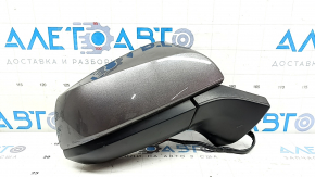 Right side mirror assembly for Toyota Sienna 21-24, 6 pins, heated, BSM, graphite
