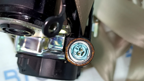 Audi Q5 80A 18-24 beige driver's seat belt, broken, pin broken