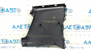 Toyota Sienna 21-24 center console trim, dark gray, worn