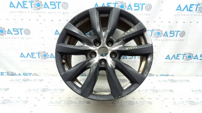 Wheel R18x8J ET45 Mazda CX-9 16-19, light curb, peeling chrome