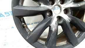 Wheel R18x8J ET45 Mazda CX-9 16-19, light curb, peeling chrome
