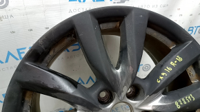 Wheel R18x8J ET45 Mazda CX-9 16-19, light curb, peeling chrome