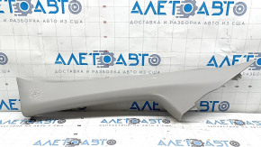 Upper left front pillar trim for Toyota Sienna 21-24, gray, plastic turned white