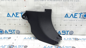 Toyota Sienna 21-25 front pillar trim, dark gray, worn