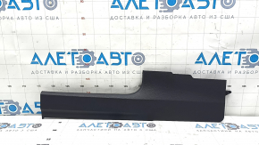 Toyota Sienna 21-24 center console trim, right side, dark gray, worn