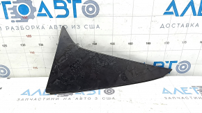 Left trunk spoiler for Toyota Sienna 21-25, matte black, broken mount, glued on