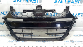 Honda Accord 18-20 radiator grille, gloss black, bumpers, sand