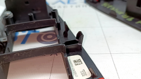 Front left window lift control trim for Toyota Sienna 21-25, brown, scratches, broken mount