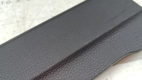 Left side center console trim for Toyota Sienna 21-24, dark gray, worn