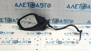Left side mirror assembly for Honda CRV 23-25, 8-pin, turn signal, heated, BSM, without cover