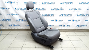 Toyota Sienna 21-22 passenger seat with airbag, headrest, electric, heated, gray leather, XLE, XSE