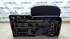 Rear seats, 2nd row, left, Toyota Sienna 21-22, with airbag, gray leather, 8 seats, cleanable, with seat belt, with headrest