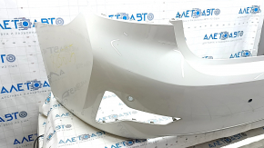 Bare rear bumper for BMW 3 G20 19-22 with parking sensors, white