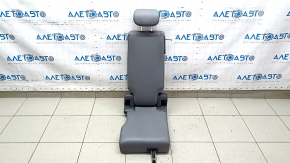 Rear seat, 2nd row, center, Toyota Sienna 21-22, gray leather, 8 seats, with headrest, bent mounting rod