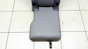 Rear seat, 2nd row, center, Toyota Sienna 21-22, gray leather, 8 seats, with headrest, bent mounting rod