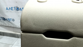 Rear seats, 2nd row, left, Audi Q5 80A 21-24, beige leather, manual, Standard, with seat belt, with cup holder, dents, needs cleaning
