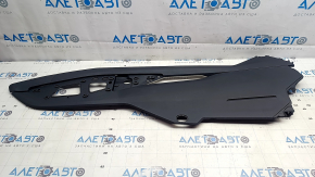 Left side center console trim for Audi E-Tron 19-23, black