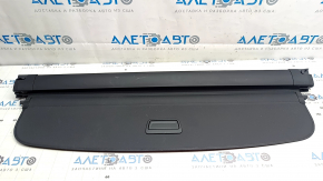 Black Audi E-Tron 19-23 Quattro trunk cover, scratches, dent on the pipe, cracks, broken housing
