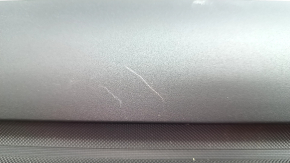 Black Audi E-Tron 19-23 Quattro trunk cover, scratches, dent on the pipe, cracks, broken housing