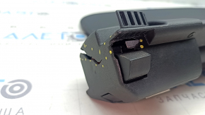 Black Audi E-Tron 19-23 Quattro trunk cover, scratches, dent on the pipe, cracks, broken housing