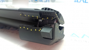 Black Audi E-Tron 19-23 Quattro trunk cover, scratches, dent on the pipe, cracks, broken housing