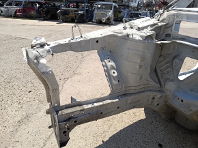 Front right quarter panel of Mazda CX-9 16-23 white, on the body