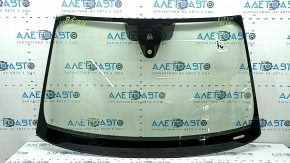 Audi Q5 80A 23-24 windshield with rain sensor and camera, chipped from the inside