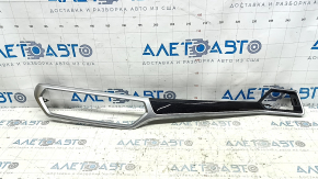 Right front panel trim for BMW 3 G20 19-22 in gray wood, scratches
