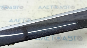 Right front panel trim for BMW 3 G20 19-22 in gray wood, scratches