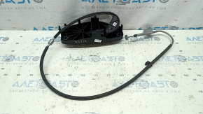 Audi Q5 80A 18-24 2.0T MHEV automatic transmission cable with shifter housing, broken fasteners