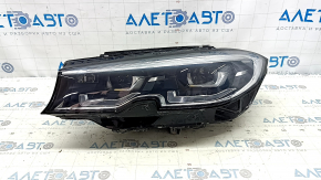 BMW 3 G20 19-22 LED adaptive left front headlight assembly, without fasteners