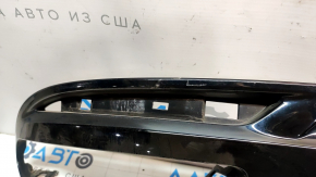 Ford Fusion mk5 13-18 rear bumper trim for 2 pipes, glossy black, scratches, pressed