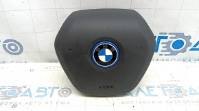 BMW 3 G20 21-25 black steering wheel airbag, plug-in, rusty squib, scratches on the emblem