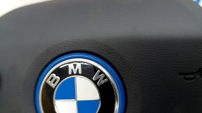 BMW 3 G20 21-25 black steering wheel airbag, plug-in, rusty squib, scratches on the emblem