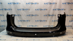Bare rear bumper for Ford C-max MK2 13-18 with parking sensors, black, dents, scratches