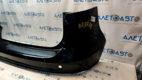 Bare rear bumper for Ford C-max MK2 13-18 with parking sensors, black, dents, scratches
