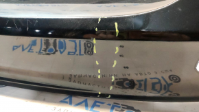 Bare rear bumper for Ford C-max MK2 13-18 with parking sensors, black, dents, scratches