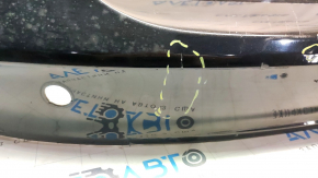 Bare rear bumper for Ford C-max MK2 13-18 with parking sensors, black, dents, scratches
