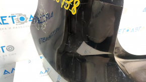 Bare rear bumper for Ford C-max MK2 13-18 with parking sensors, black, dents, scratches