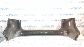 Bare rear bumper for Ford C-max MK2 13-18 with parking sensors, black, dents, scratches